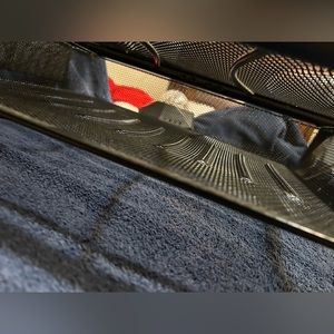 Allsop Organizer 5 Monitor Stand with Drawer, Pearl Black